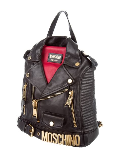 Moschino Moto Jacket Backpack 